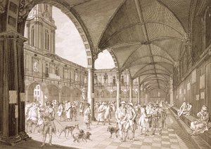 Interno della Royal Exchange, Londra, 1788